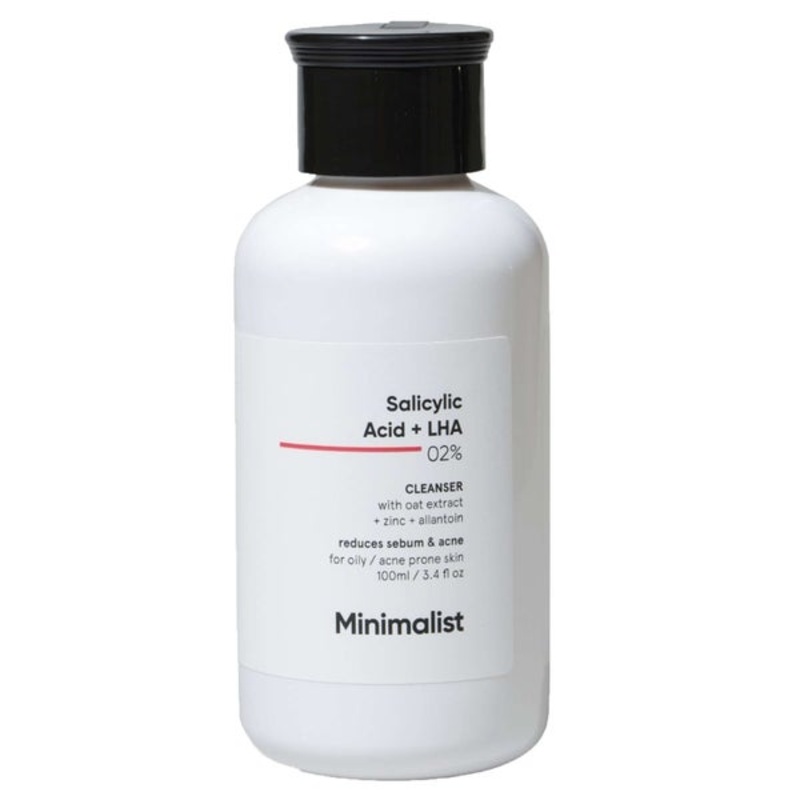 Minimalist Skin Care Salicylic Acid + LHA 02% Cleanser 100ml