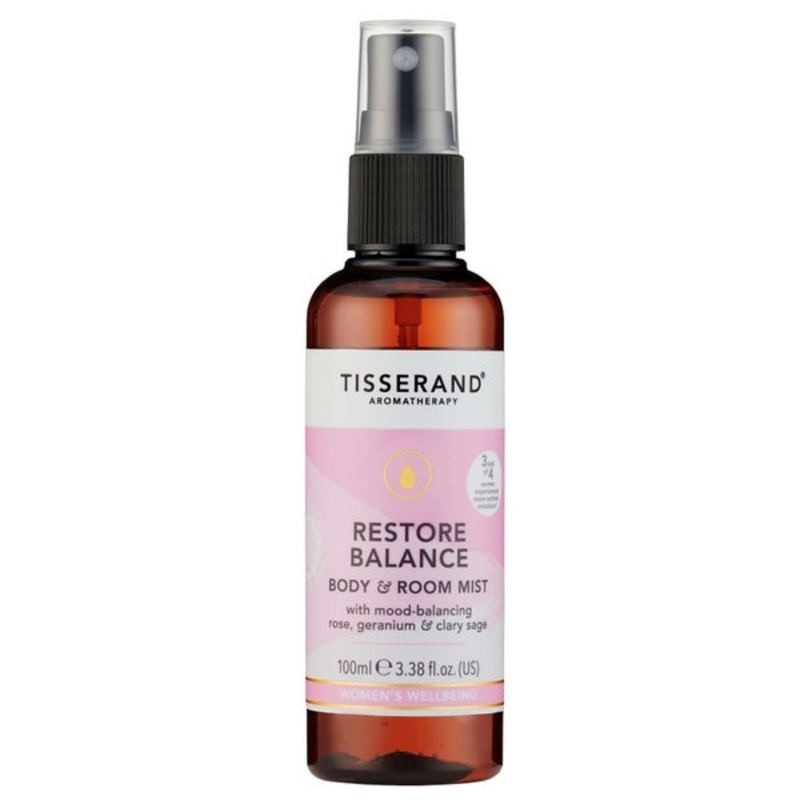 Tisserand Aromatherapy Restore Balance Body & Room Mist 100ml