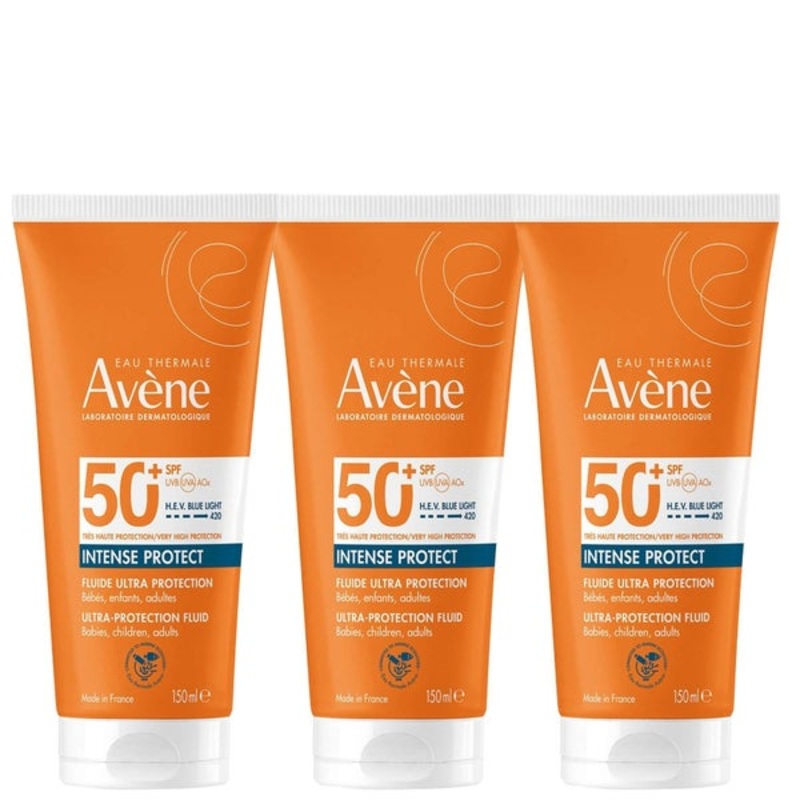 Avne Bundles Trio: Avne Suncare Intense Protect SPF50+ 150ml x 3