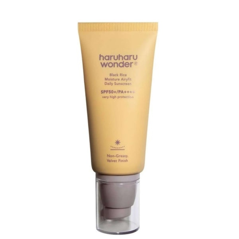 Haruharu Wonder Black Rice Moisture Airyfit Daily Sunscreen PA++++ SPF50+ 50ml