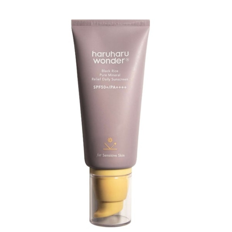 Haruharu Wonder Black Rice Pure Mineral Relief Daily Sunscreen PA++++ SPF50+ 50ml