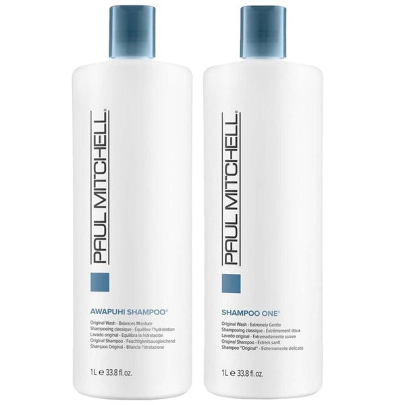 Paul Mitchell Bundles Duo: Original Awapuhi Shampoo Salon Size 1000ml, Original Shampoo One Salon Size 1000ml
