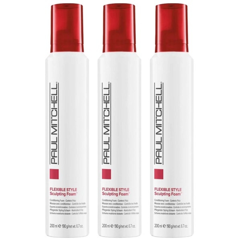 Paul Mitchell Bundles Trio: Flexible Style Sculpting Foam 200ml x 3