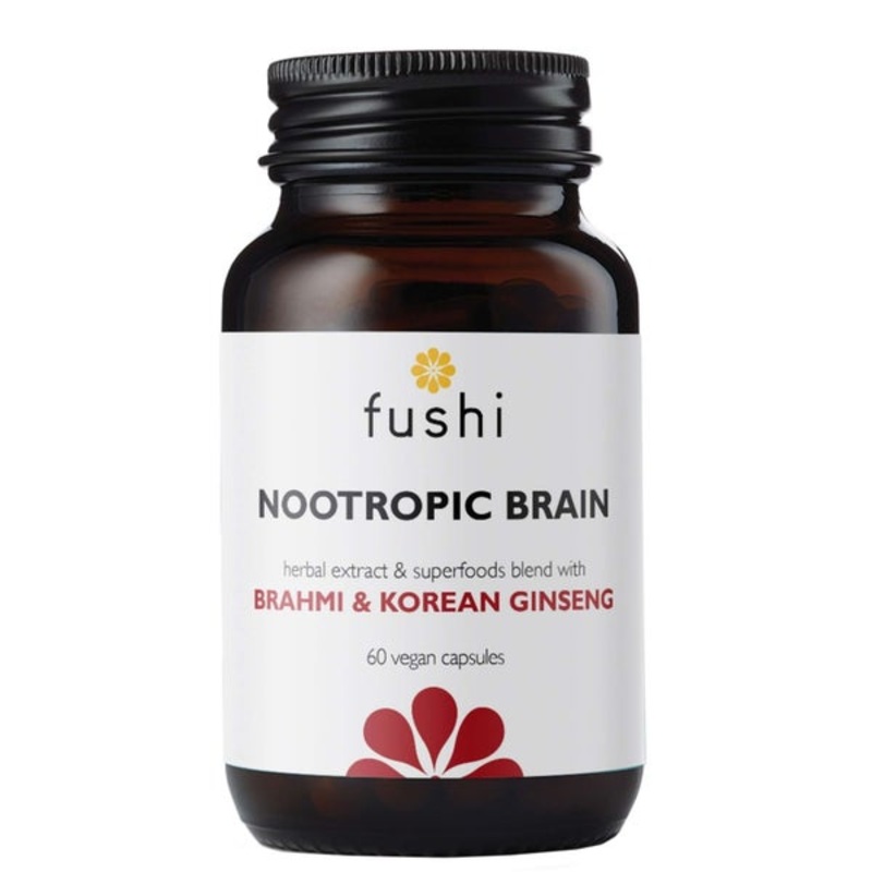 Fushi Herbal & Vitamin Blends Nootropic Brain Blend x 60 Capsules