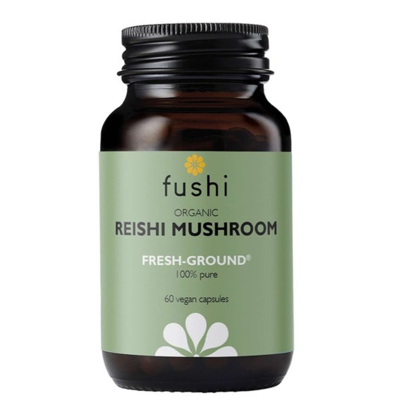 Fushi Single Herb Supplements Organic Reishi Mushroom x 60 Capsules