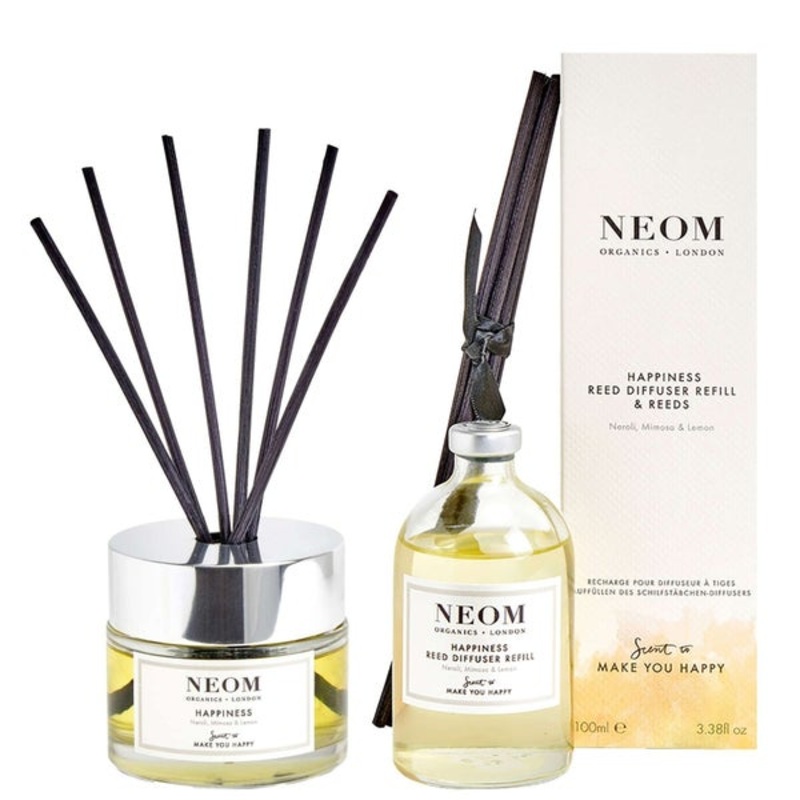 Neom Wellbeing London Bundles Duo: Happiness Diffuser & Refill