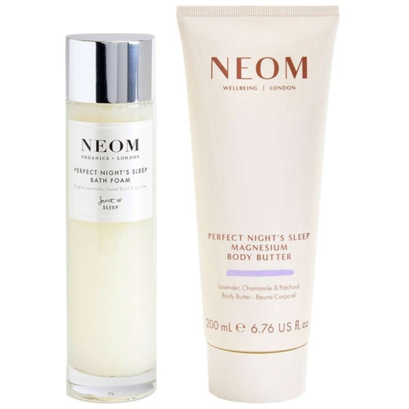 Neom Wellbeing London Bundles Duo: Perfect Night’s Bath & Body