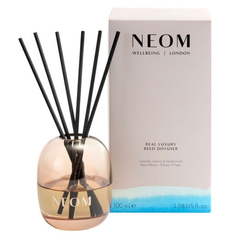 Neom Wellbeing London Scent To De-Stress Real Luxury Reed Diffuser 100ml