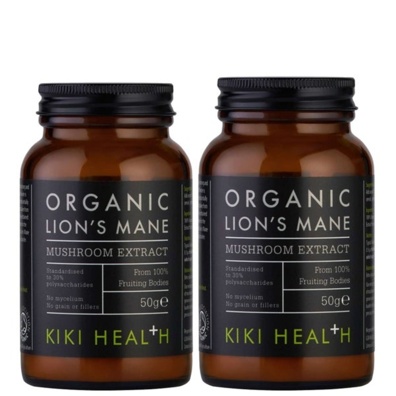 KIKI Health Bundles Lion’s Mane Mushroom Extract Powder 2 x 50g
