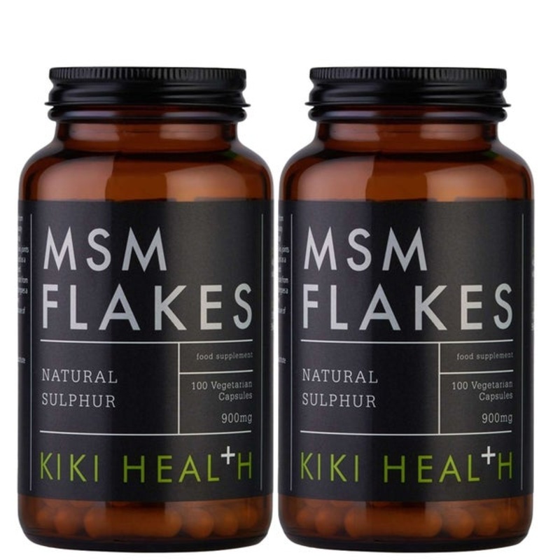KIKI Health Bundles MSM Flakes Vegicaps 2 x 100