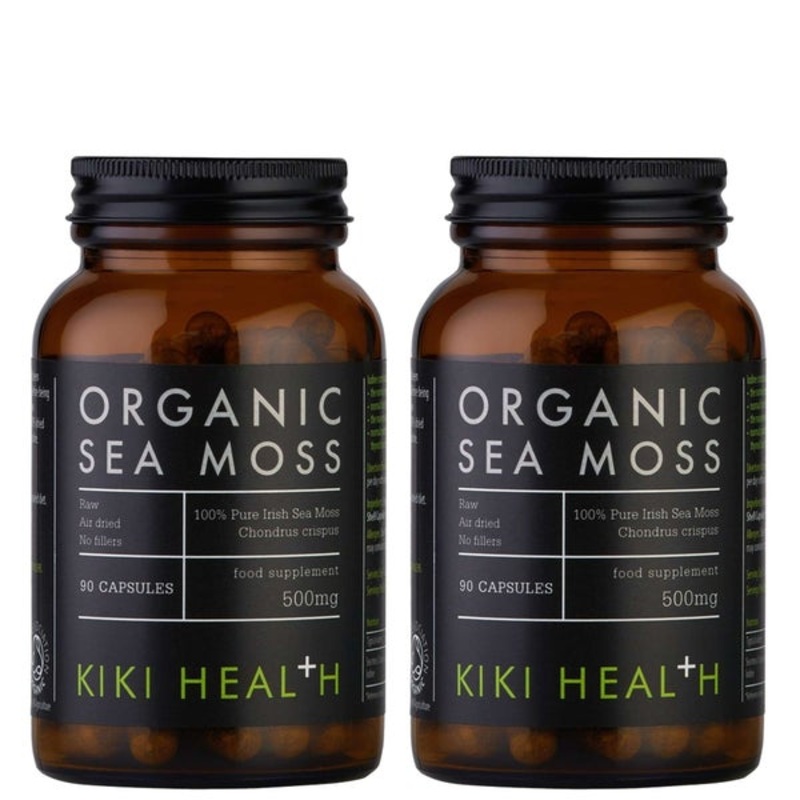 KIKI Health Bundles Organic Irish Sea Moss Vegicaps 2 x 90