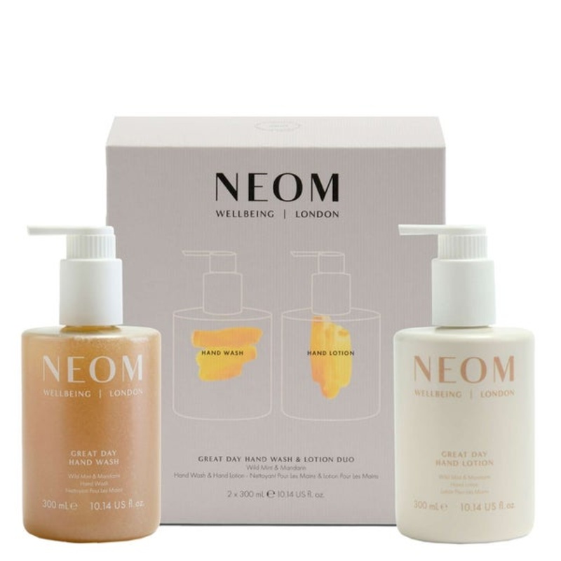 Neom Wellbeing London Great Day Hand Wash & Lotion Duo
