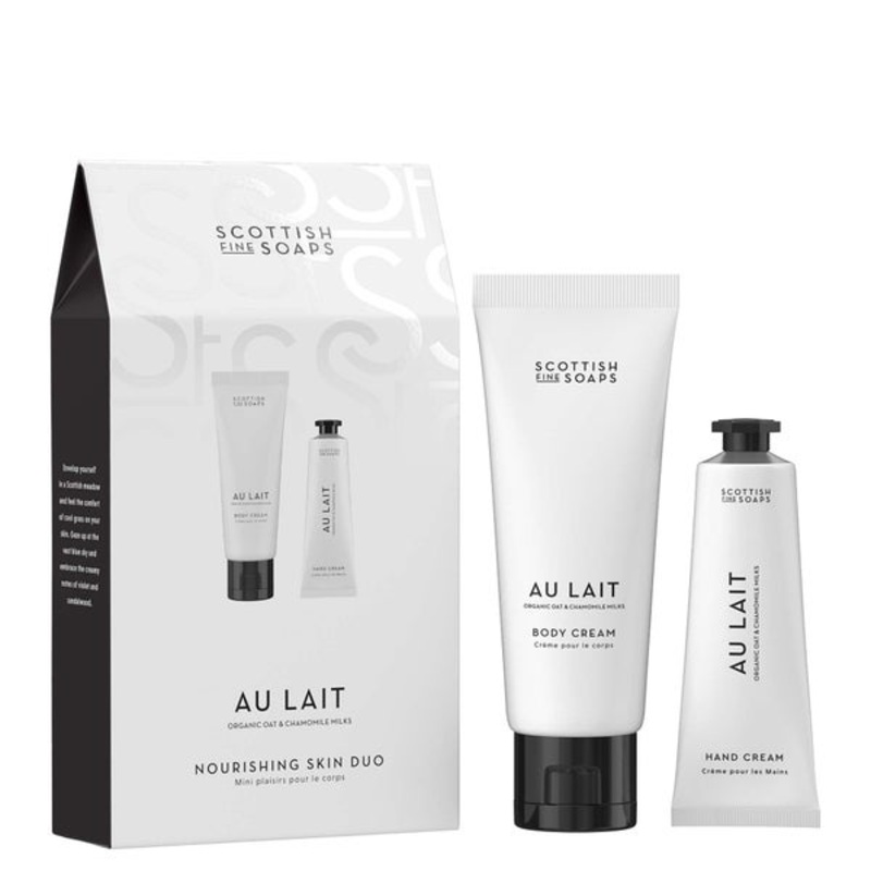 The Scottish Fine Soaps Company Au Lait Nourishing Skin Duo