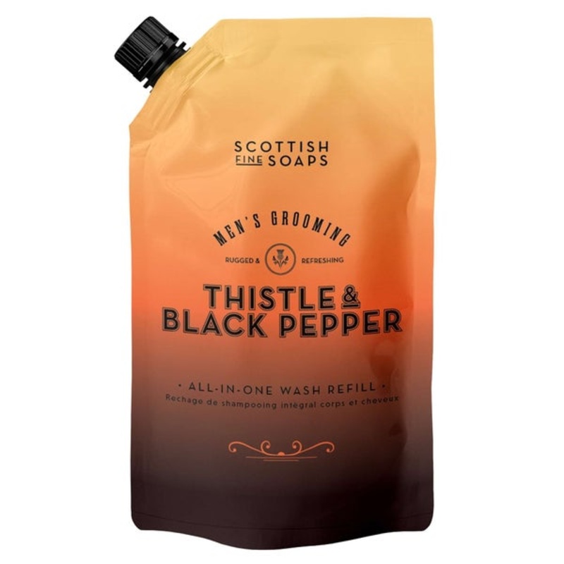The Scottish Fine Soaps Company Thistle & Black Pepper All-In-One Wash 1200ml