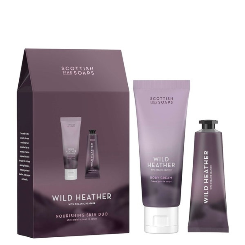 The Scottish Fine Soaps Company Wild Heather Nourishing Skin Duo
