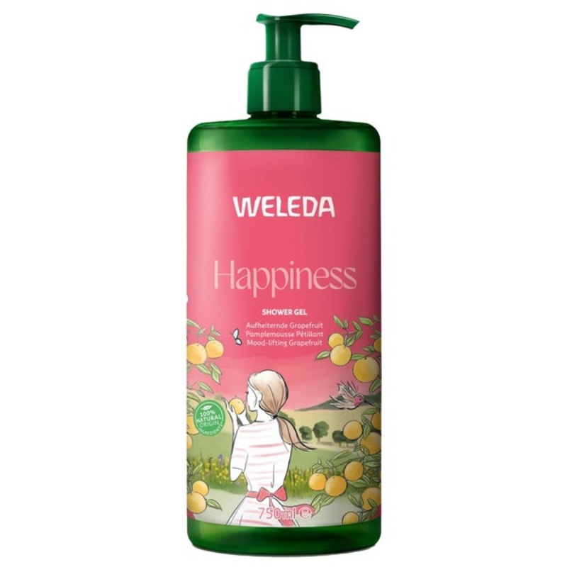 Weleda Body Care Happiness Grapefruit Shower Gel 750ml