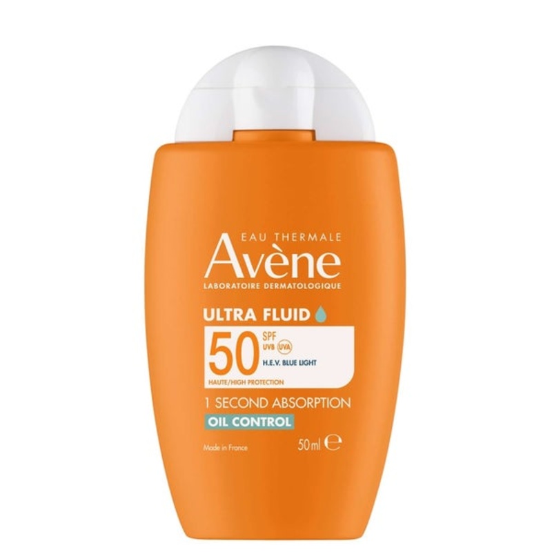 Avne Face Ultra Fluid Oil Control SPF50+ for Oily to Combination Skin 50ml