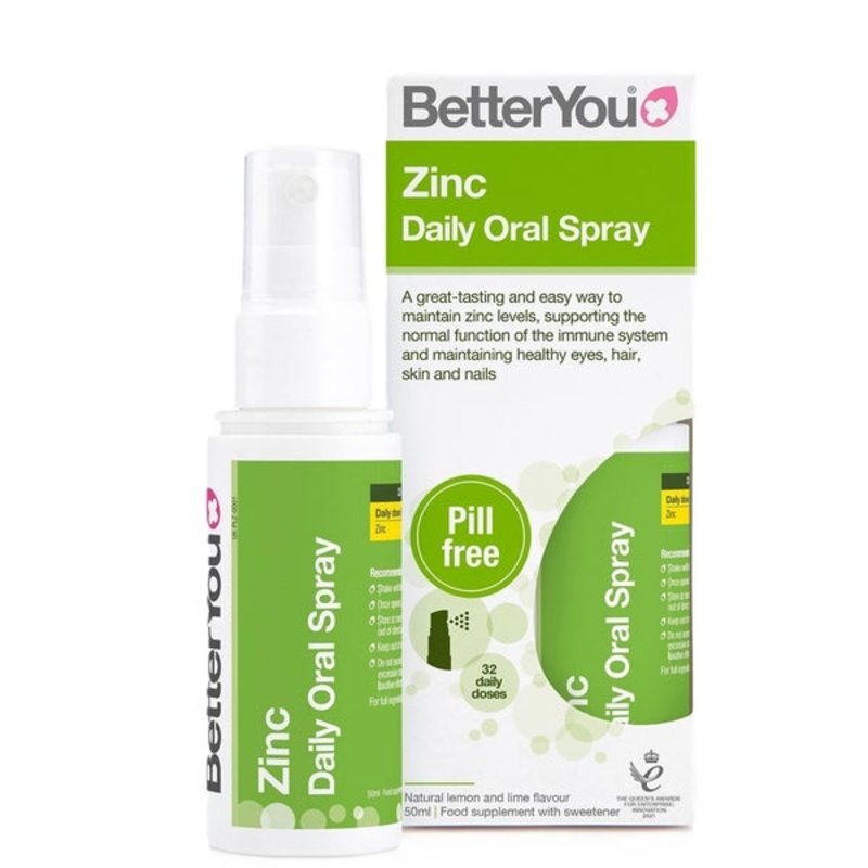 BetterYou Oral Spray Zinc 50ml