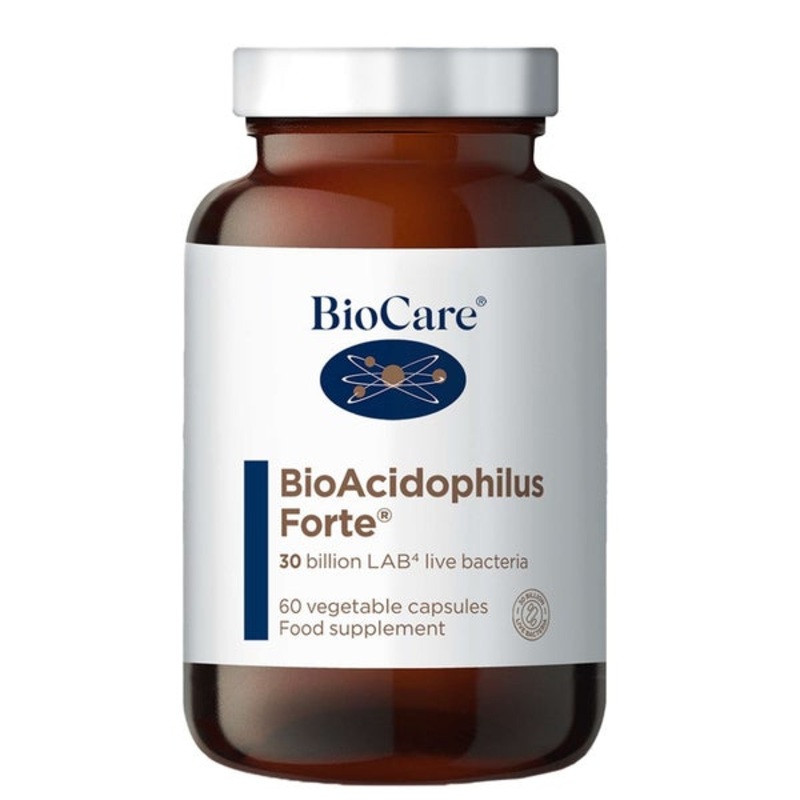 BioCare Digestion Supplements  BioAcidophilus Forte x 60 Capsules