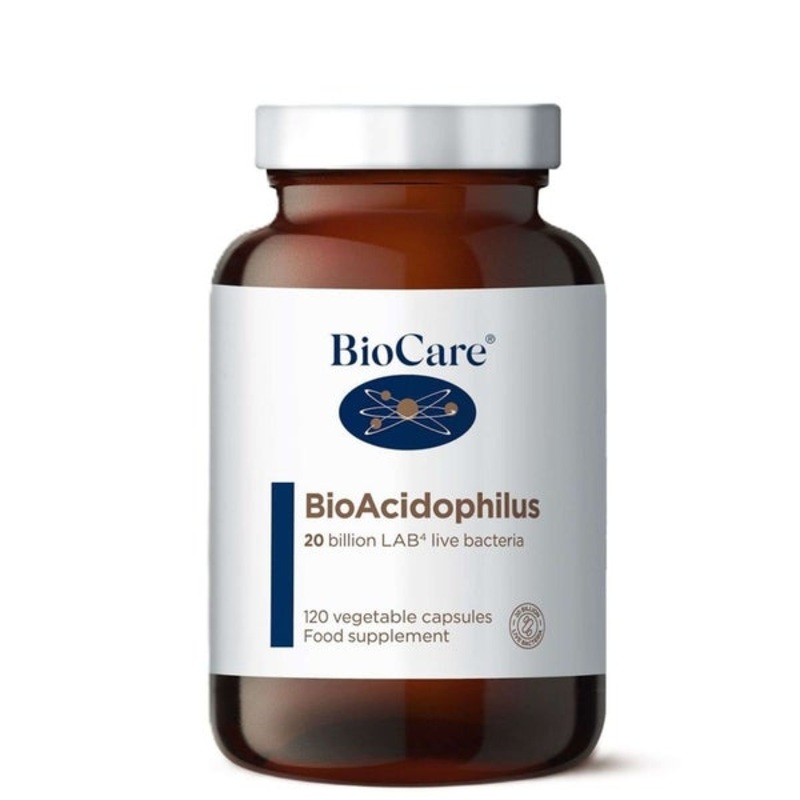 BioCare Digestion Supplements  BioAcidophilus x 120 Capsules