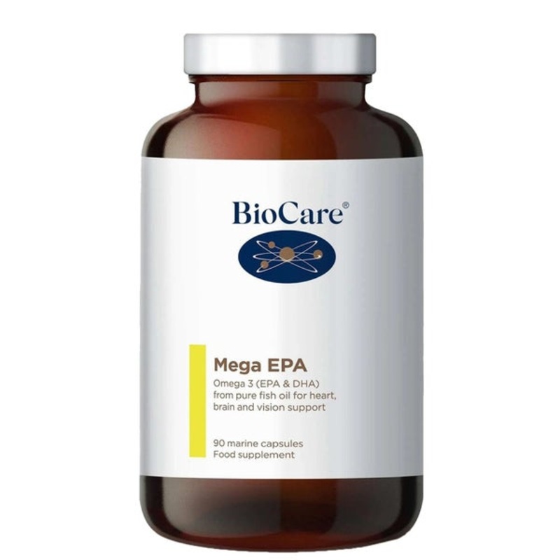 BioCare Fish Oil Supplements Mega Epa Marine x 90 Capsules