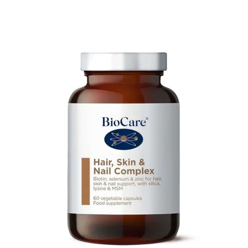 BioCare Vitamins & Supplements Hair, Skin & Nail Complex x 60 Capsules