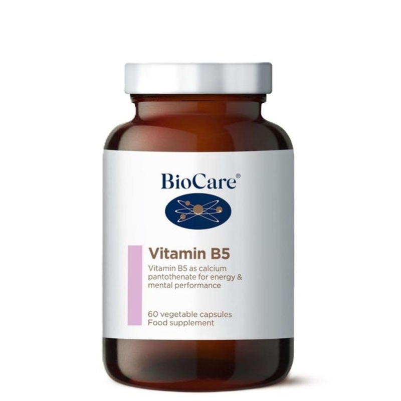 BioCare Vitamins & Supplements Vitamin B5 x 60 Capsules