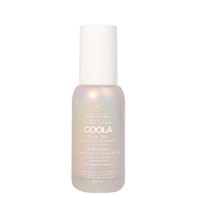 Coola Face Care Clear Skin Mineral Oil-Free Sunscreen SPF30 33ml
