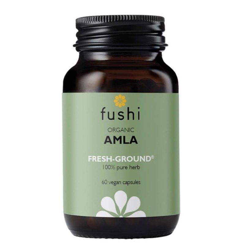 Fushi Single Herb Supplements Organic Amalaki (Amla) x 60 Capsules