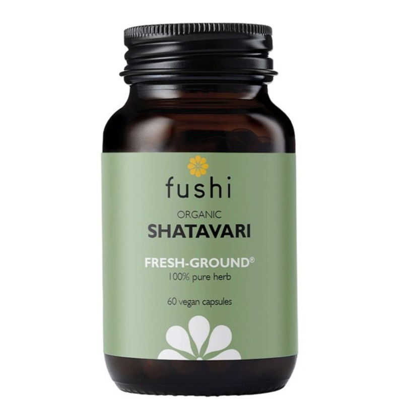 Fushi Single Herb Supplements Organic Shatavari x 60 Capsules