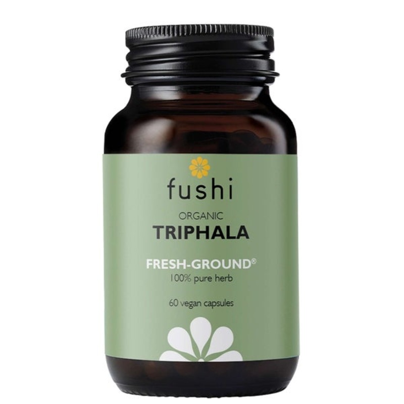 Fushi Single Herb Supplements Organic Triphala x 60 Capsules