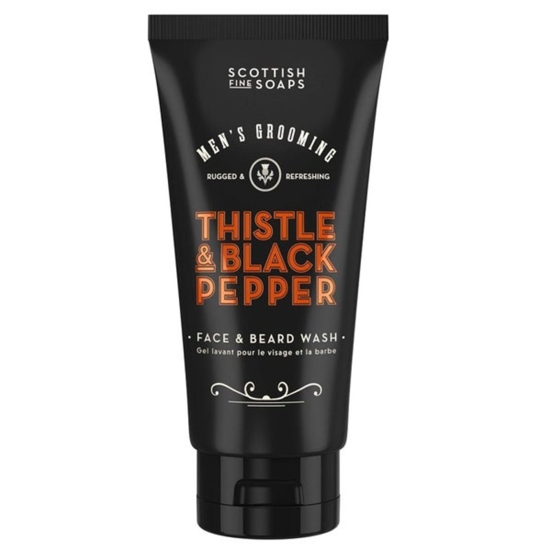 The Scottish Fine Soaps Company Thistle & Black Pepper Face & Beard Wash 150ml