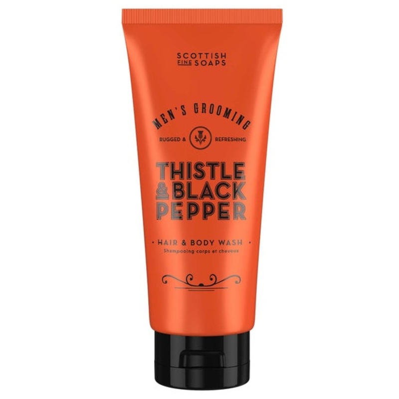The Scottish Fine Soaps Company Thistle & Black Pepper Hair & Body Wash 200ml