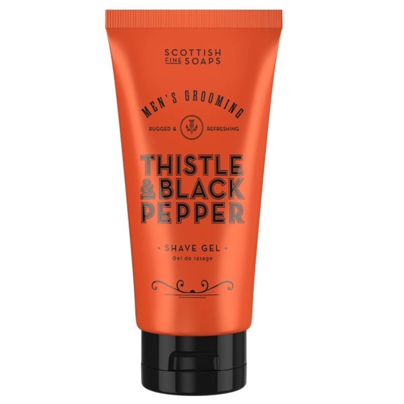 The Scottish Fine Soaps Company Thistle & Black Pepper Shave Gel 150ml