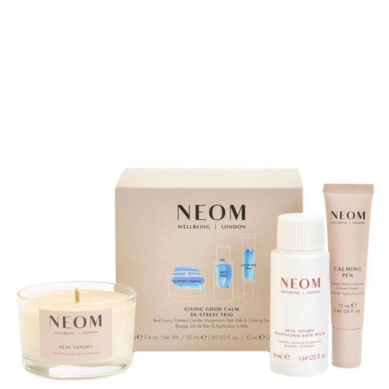 Neom Wellbeing London Scent To De-Stress Giving Good Calm De-Stress Trio