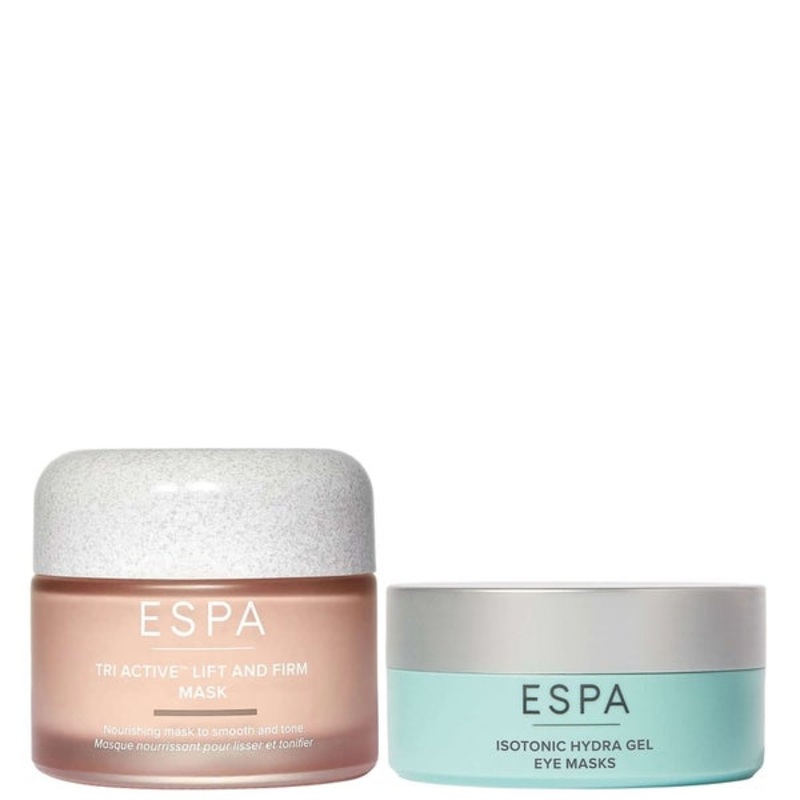 ESPA Bundles Duo: Isotonic Hydra Gel Eye Masks & Tri-Active Lift & Firm Mask 55ml