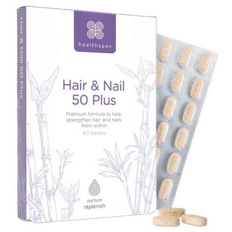 Healthspan Replenish Hair & Nail 50 Plus Tablets x 60
