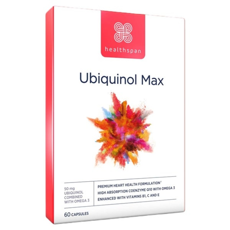 Healthspan Vitamins & Supplements Ubiquinol Max Capsules x 60