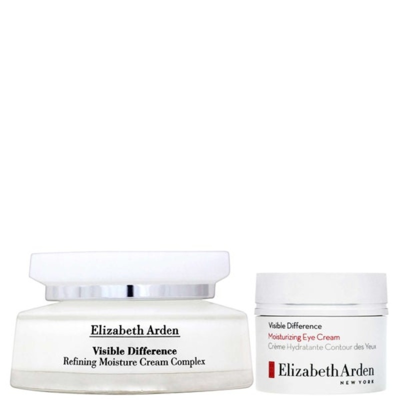 Elizabeth Arden Duo: Visible Difference Refining Moisture Cream Complex 75ml / 2.5 fl.oz. & Eye Cream 15ml / 0.5 fl.oz.
