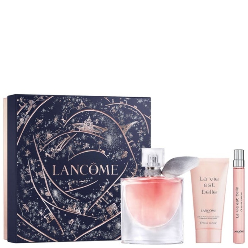 Lancme La Vie Est Belle Eau de Parfum Spray 50ml Gift Set