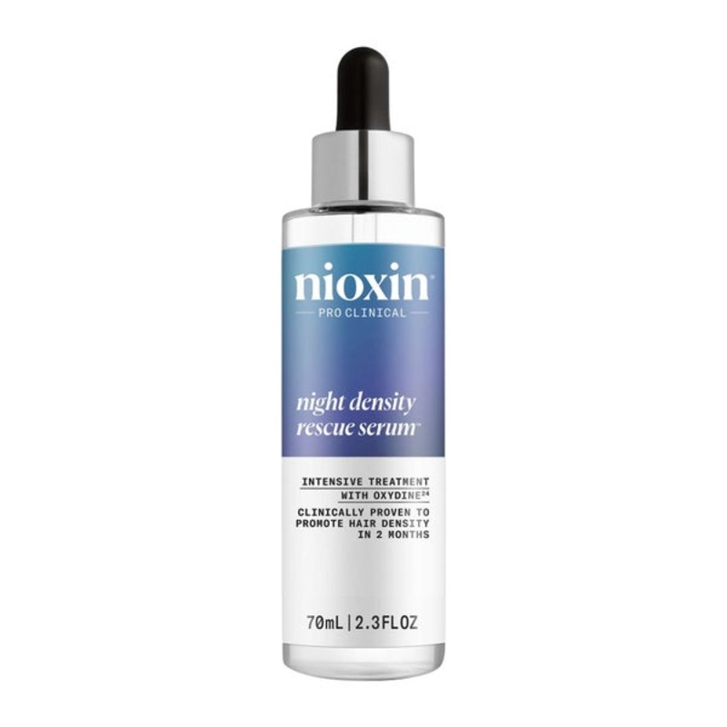 Nioxin Pro Clinical Serums Night Density Rescue, Thickening Serum for Optimised Hair Growth 70ml
