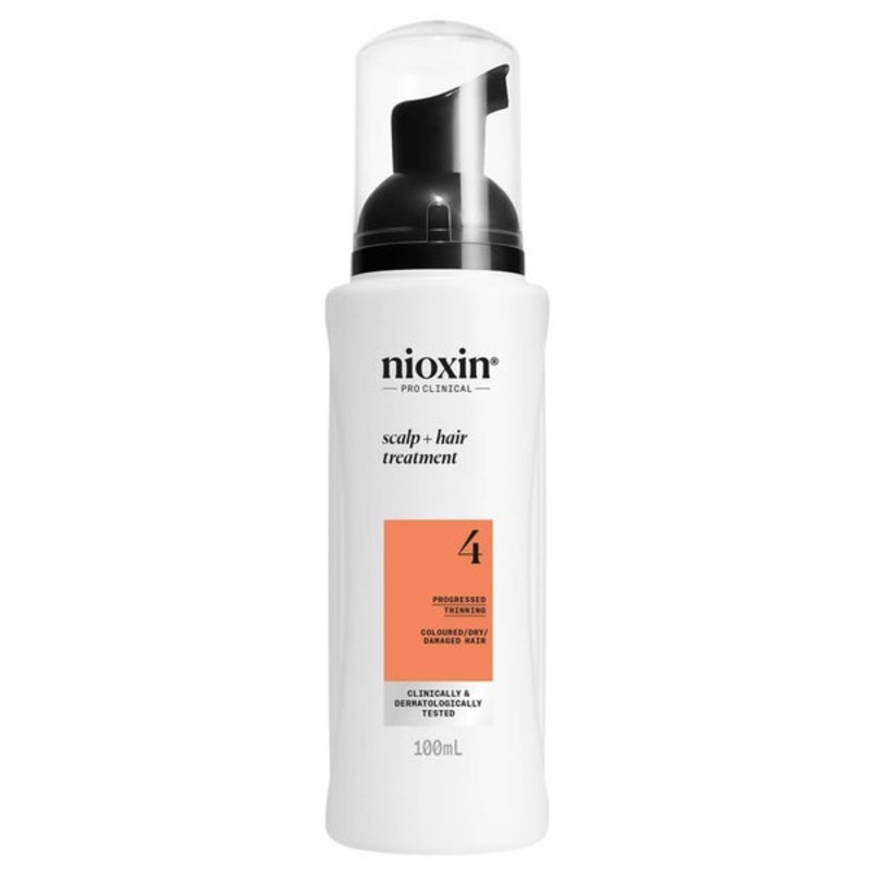 Nioxin Pro Clinical System 4 Leave-In Treatment for Coloured Hair with Progressed Thinning 100ml