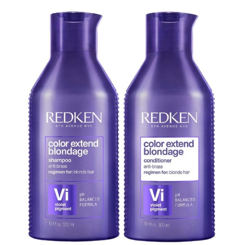 Redken Bundles Duo: Color Extend Blondage Purple Shampoo 300ml & Color Extend Blondage Conditioner 250ml
