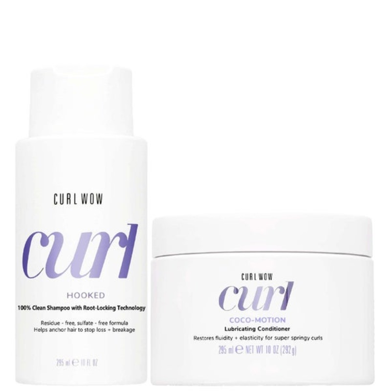 Color Wow Bundles Duo: Hooked Shampoo 10fl.oz. / 295ml & Coco-Motion Lubricating Conditioner 10fl.oz. / 295ml