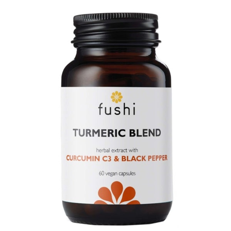 Fushi Herbal & Vitamin Blends Turmeric C3 & Bioperine Extract x 60 Capsules