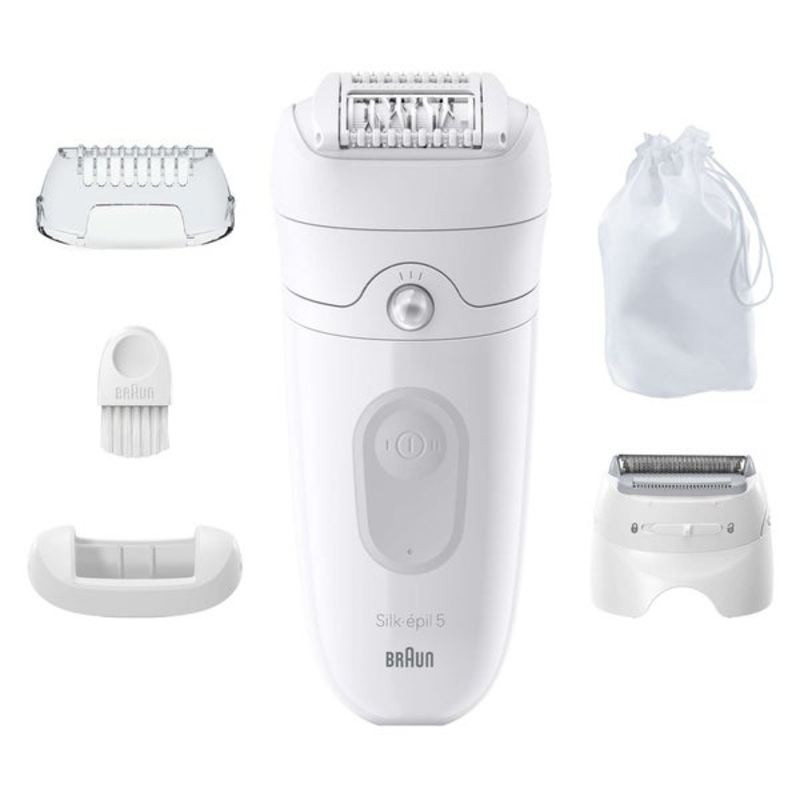 Braun Silk-pil Epilators Series 5 Epilator 5-041 White/Grey