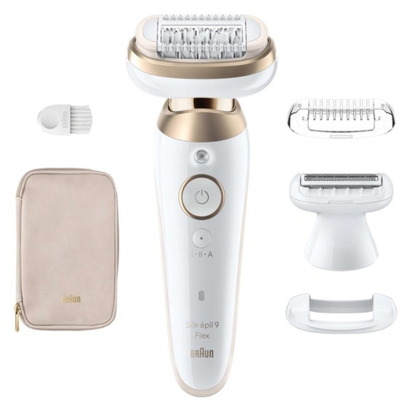 Braun Silk-pil Epilators Series 9 Flex Epilator 9-041 3D White/Gold