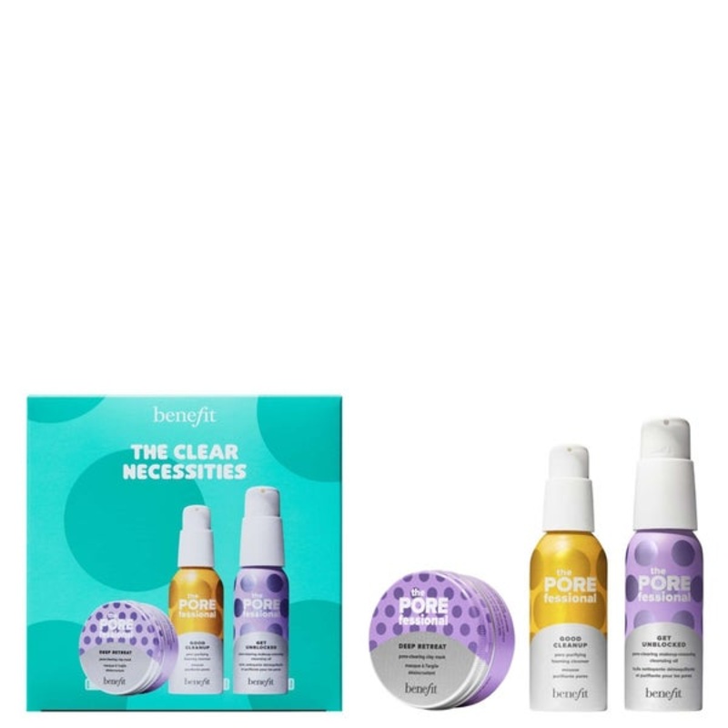 benefit Gifts & Sets The Clear Necessities SKincare Cleansing Duo & Clay Mask Set (Worth 49.45)
