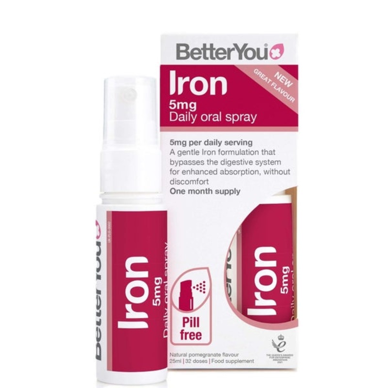 BetterYou Oral Spray Iron 5 25ml