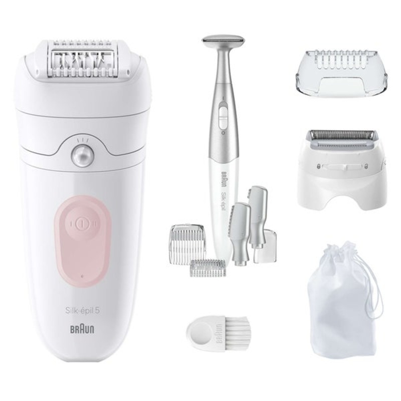 Braun Silk-pil Epilators Series 5 Epilator 5-230 White/Flamingo